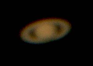 The planet Saturn