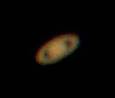 The planet Saturn