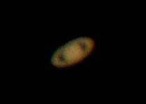 The planet Saturn