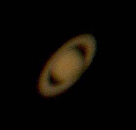 The planet Saturn