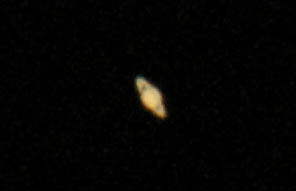 The planet Saturn