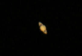 The planet Saturn