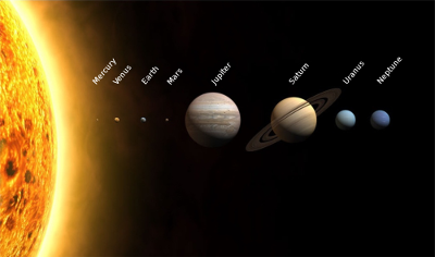 The solar system